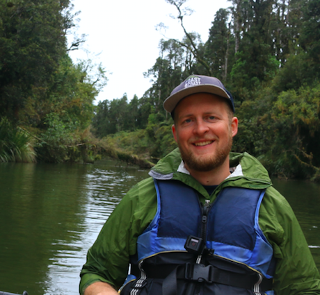 Andrew Ackerman Kayaking in New Zealand